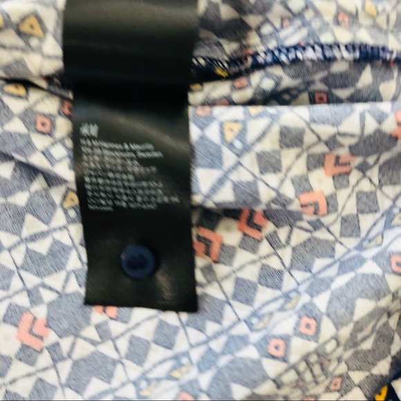 H&M, Geometric Design Sleeveless Dress, Size 4 - Picture 12 of 16